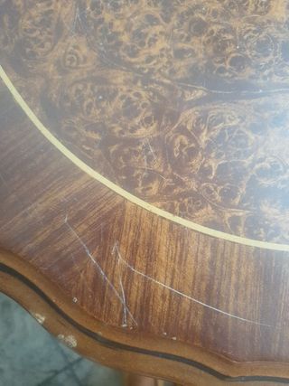 Mesita marquetería