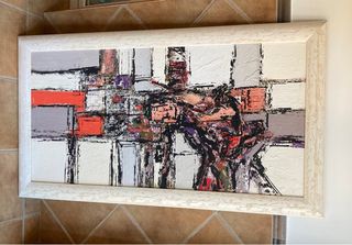 Cuadro abstracto grande