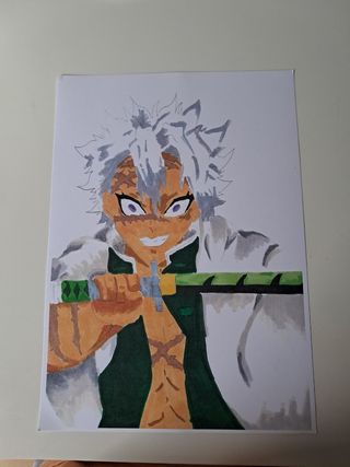 Stampa A4 disegno Sanemi