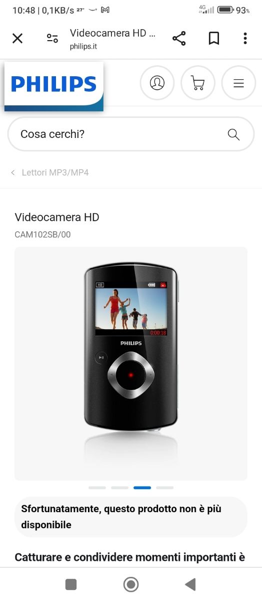 Foto/telecamera PHILIPS