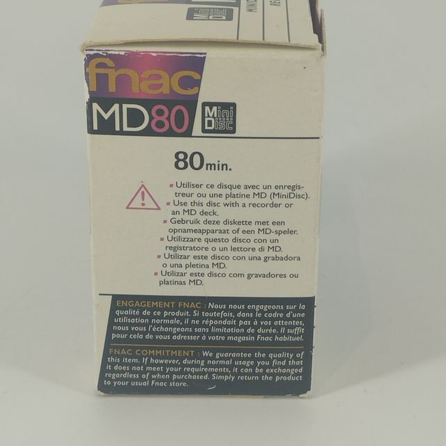 Caja 5 unidades minidisc