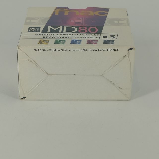 Caja 5 unidades minidisc