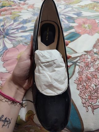 Zapatos zara tacón metacrilato