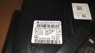 faros mercedes clase c