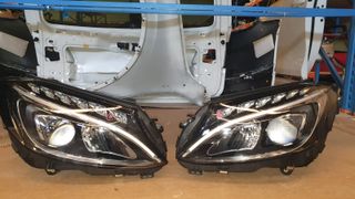 faros mercedes clase c