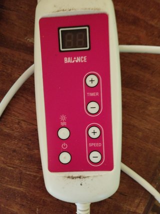 Masajeador de pies eléctrico.