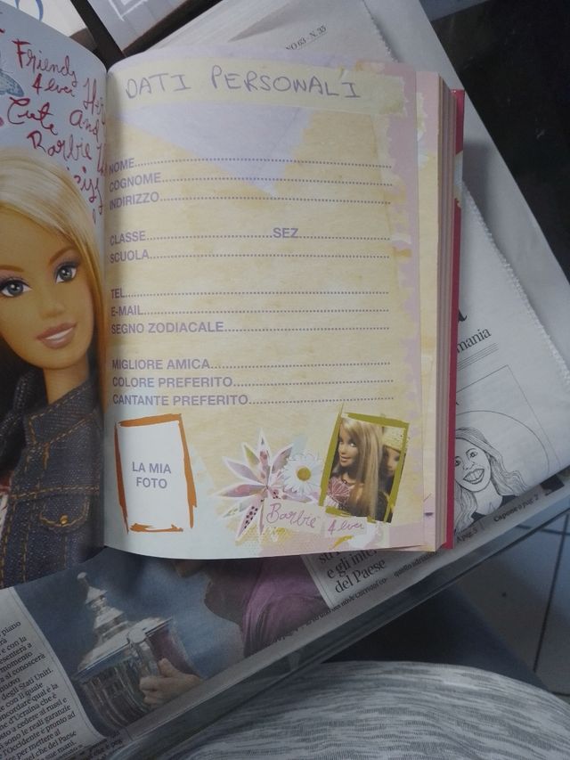 Scuola Diario Barbie