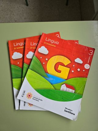 Libro Lingua 3 Primaria Santillana
