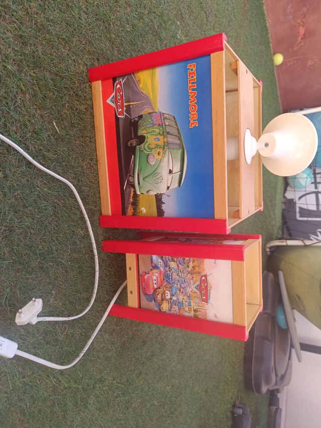 Juego de Lámparas infantil Cars