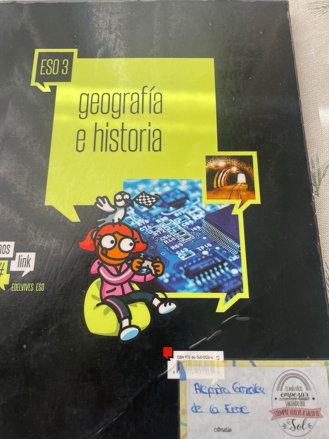 Libro geografia e historia  edelvives