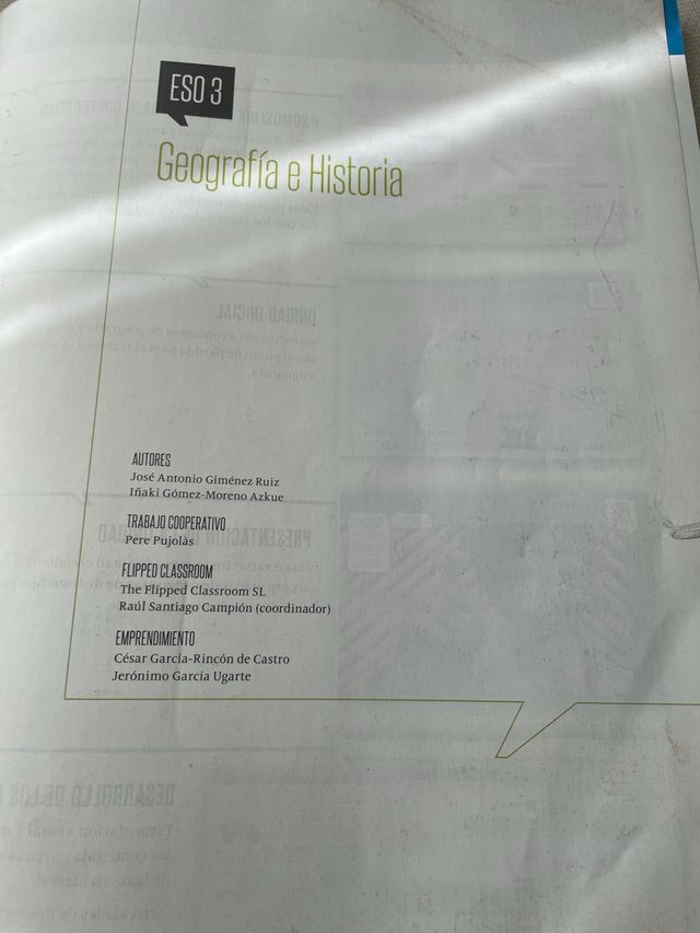 Libro geografia e historia  edelvives