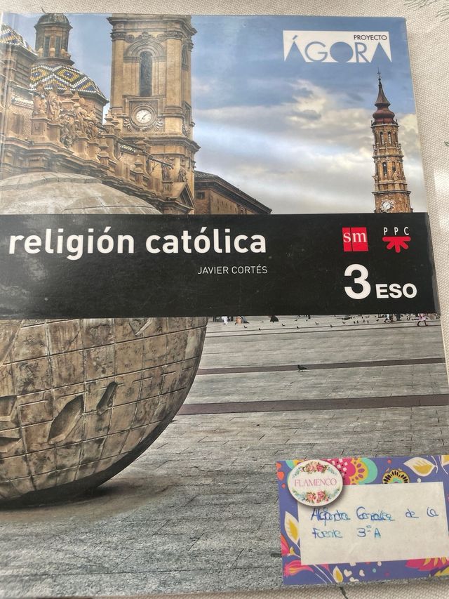 Libro religion catolica sm 3 eso