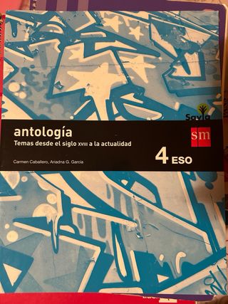 Librillos lengua “antologia”4 ESO