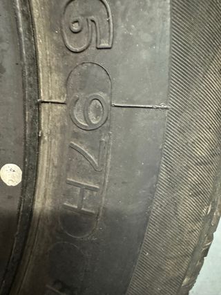 Rueda Mercedes con neumático Michelin Pilot HX