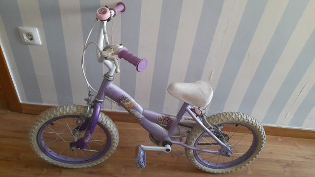 Bici Morada 16 pulgadas