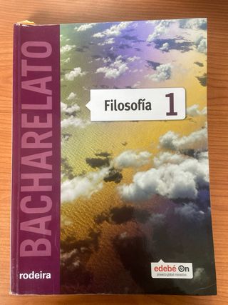 Libro Filosofia 1 bachillerato rodeira