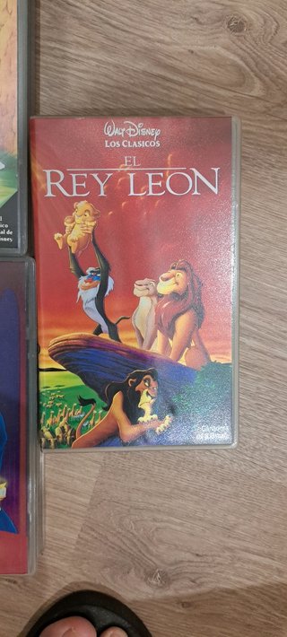 Vídeos VHS Disney