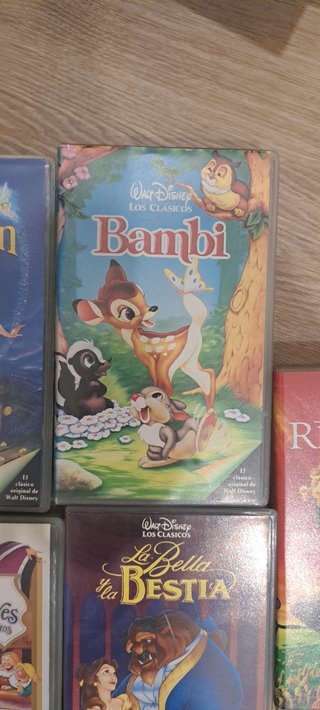 Vídeos VHS Disney