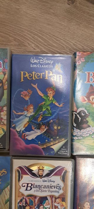 Vídeos VHS Disney