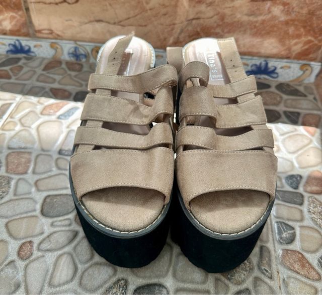 Sandalias con plataforma