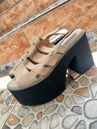 Sandalias con plataforma