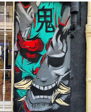 Se pinta todo  tipo de objetos y paredes