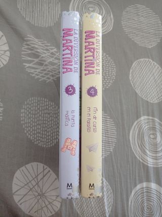 Cuatro libros La diversión de Martina 