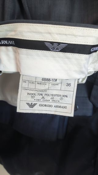 Traje Giorgio Armani