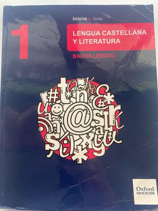 Lengua castellana y literatura Oxford, 1º de bach