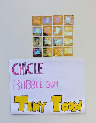 TINY TOON HOLOGRAMAS 3D PEGATINAS