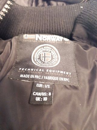 Chaquetón norway mujer