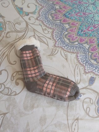 Calcetines antideslizantes invierno.