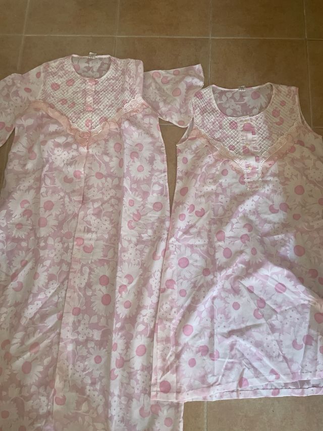 Camison y bata vintage