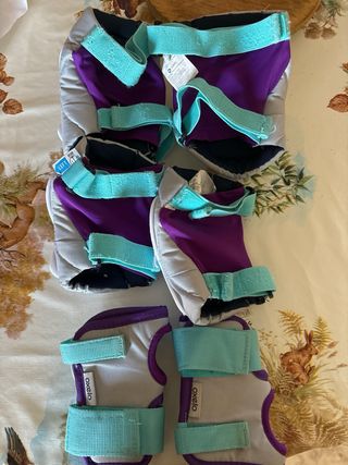 pack proteciones OXELO para patines talla S