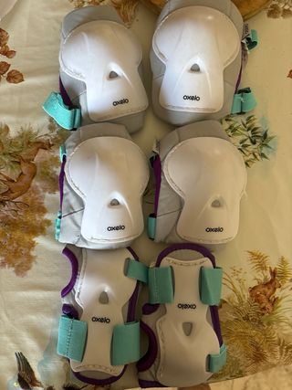 pack proteciones OXELO para patines talla S