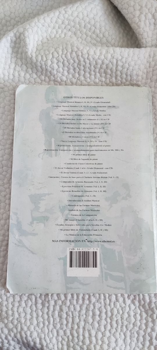 Libro de lenguaje musical ritmo