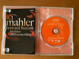 Estuche de DVDs con sinfonías de Mahler