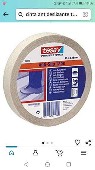 Cinta antideslizante tesa 15 m