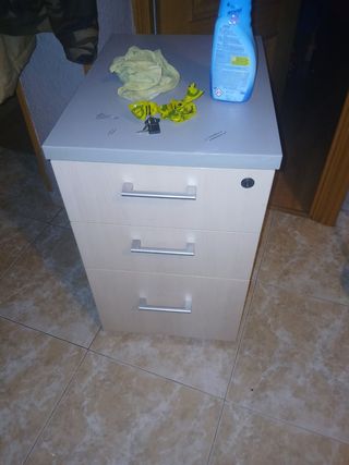 Cajonera archivador con llave