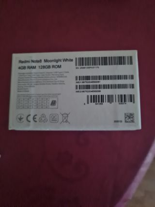 Se vende Xiaomi redmi Note 8 de 128G