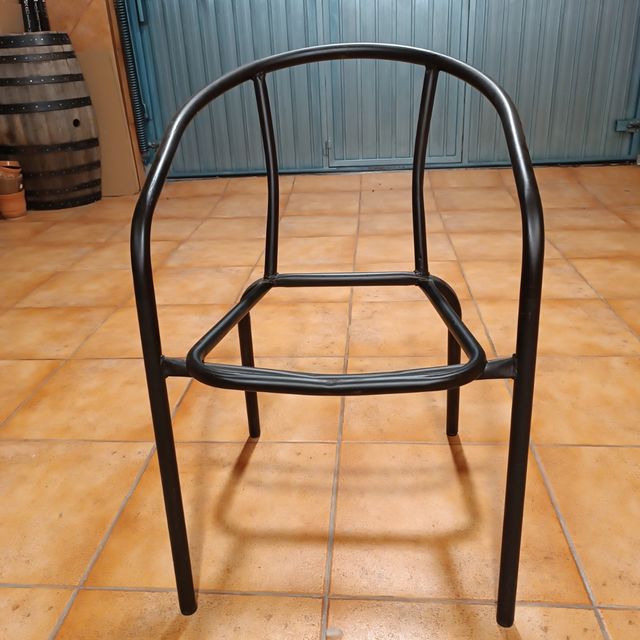 Estructuras sillas jardín