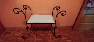 Banqueta de forja