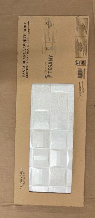 Revestimiento interior rectificado (azulejos)