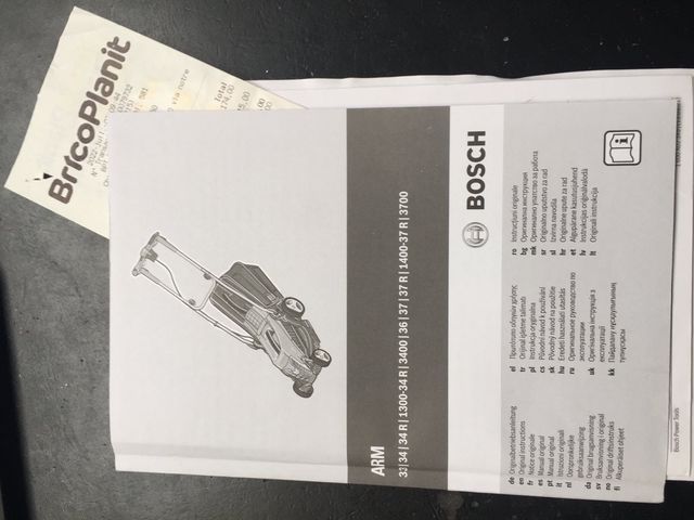 Cortacésped BOSCH ARM 34 1300 W