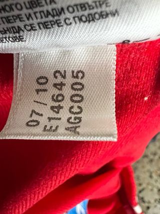 Pantaloni Adidas Firebird Rosso Bianco S