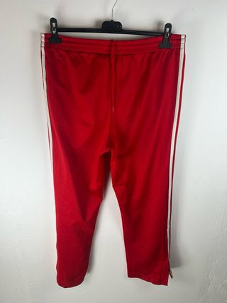 Pantaloni Adidas Firebird Rosso Bianco S