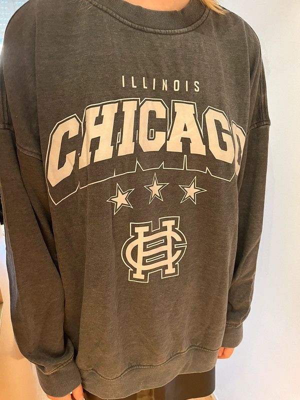 Sudadera H&m algodón talla S,