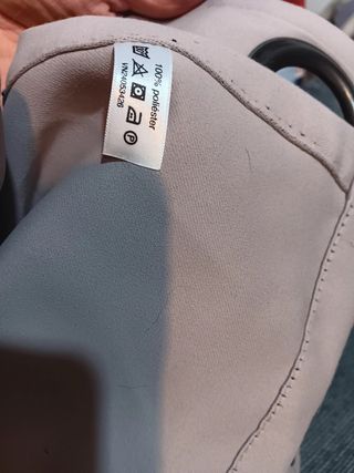 CORTINA GRIS 1 PATA OPACA TELÓN O SEPARADORA