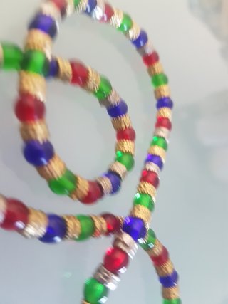 Collar vintage de cristal de Murano