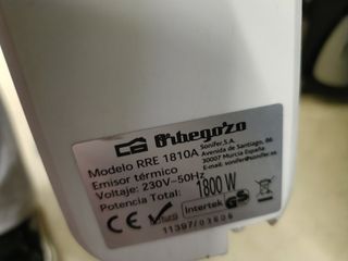 Radiador eléctrico de pared/patas